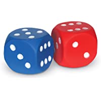 Los mejores  - Learning Learning-LER2228 Dados de Puntos de Espuma Blanda Resources (LER2228)